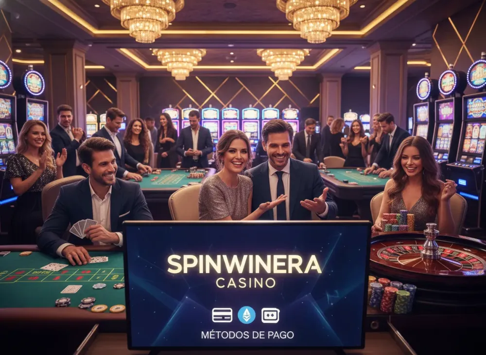 Spinwinera reseña de casino y métodos de pago